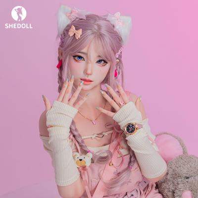 SHEDOLL 江小棠 168cm｜Dカップ 粉红星星连身衣风 | 甜美/元気 | 减重+加热体+植毛 | 二次元纯欲女友